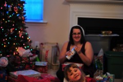 Two silly girls... :)