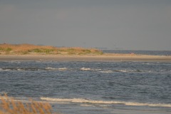 Very choppy in the inlet...