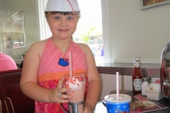 Time for some refreshment at Johnny Rockets...