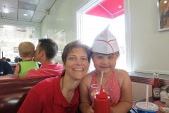 Mommy and Katie together...