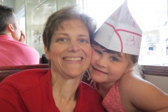 Mommy and Katie together...