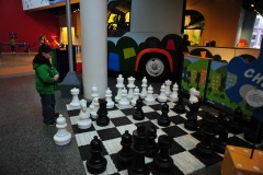 Nick contemplating his next move...