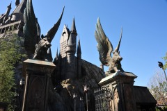 The gates to Hogwarts School of Witchcraft and Wizardry...