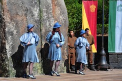 The ladies of Beauxbatons Academy of Magic take the stage...