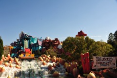 This is Dudley Do-Right's log flume...