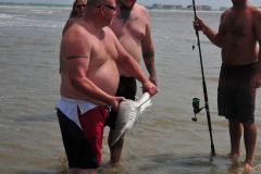 Check out the Crocodile Hunter here, eh?