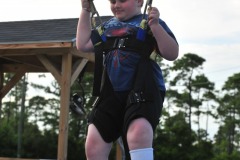 Alex goes up, up, and away!
