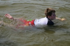 More frolicking in the surf...