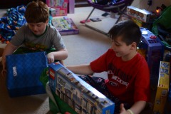 Looks like quality Lego time is in Nick's future...