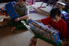 Looks like quality Lego time is in Nick's future...