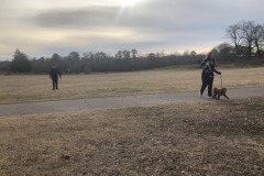 Lovely day to be outpaced by a puppy! Lovely day to be outpaced by a puppy!