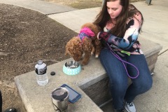 Water is lovely after a long walk and some running! Water is lovely after a long walk and some running!