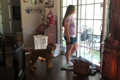 Katie and her puppy!