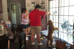 Mitletoe does her dance!
