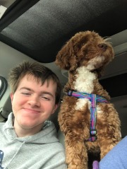 Alex photobomb!