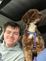 Alex photobomb!