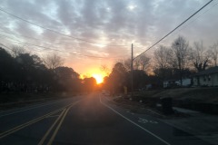 Lovely sunrise!
