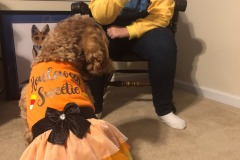 Katie's ready to go!
