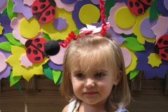 Parade of ladybugs...Alyssa!