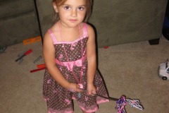 Armed with the wand!