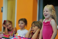 Big smile from the birthday girl...