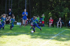 Desmond turns for another attack on goal!