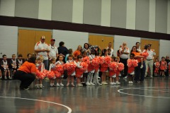 Time for the hello cheer...