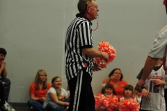 The referee gets in on the act!