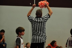 The referee gets in on the act!