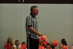 The referee gets in on the act!