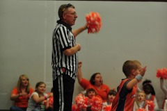 The referee gets in on the act!