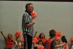 The referee gets in on the act!