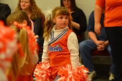 Waiting for the next cheer...