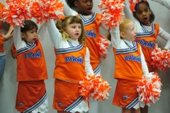 Working those pom-poms...