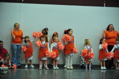 Rallying the crowd!
