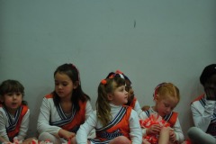Cheering in the final period of the game...