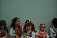 Cheering in the final period of the game...