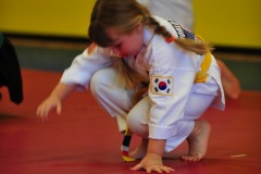 Crouching Katie...