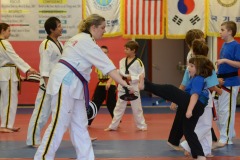 Katie getting in the air...