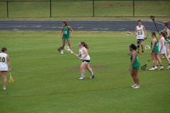 Referee re-positions her for a lateral free position...