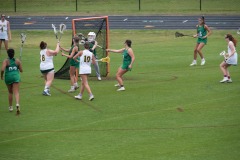 She shoots and scores *BAR DOWN* off the top crossbar and into the net for her first goal on attack!