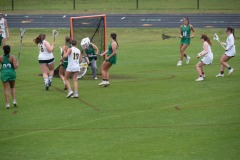 She shoots and scores *BAR DOWN* off the top crossbar and into the net for her first goal on attack!