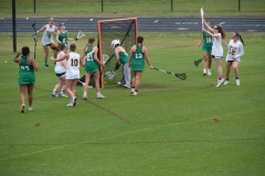 She shoots and scores *BAR DOWN* off the top crossbar and into the net for her first goal on attack!