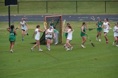 She shoots and scores *BAR DOWN* off the top crossbar and into the net for her first goal on attack!