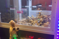 First time I ever won anything out of the claw game...