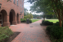 Katie's new dorm...Bob Barker Hall!