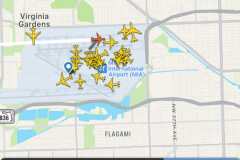 First leg RDU->MIA...