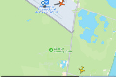 Second leg...MIA->CUN!