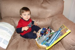 Nicholas' Easter basket Nicholas' Easter basket