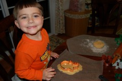 Nicholas the grinning chef...